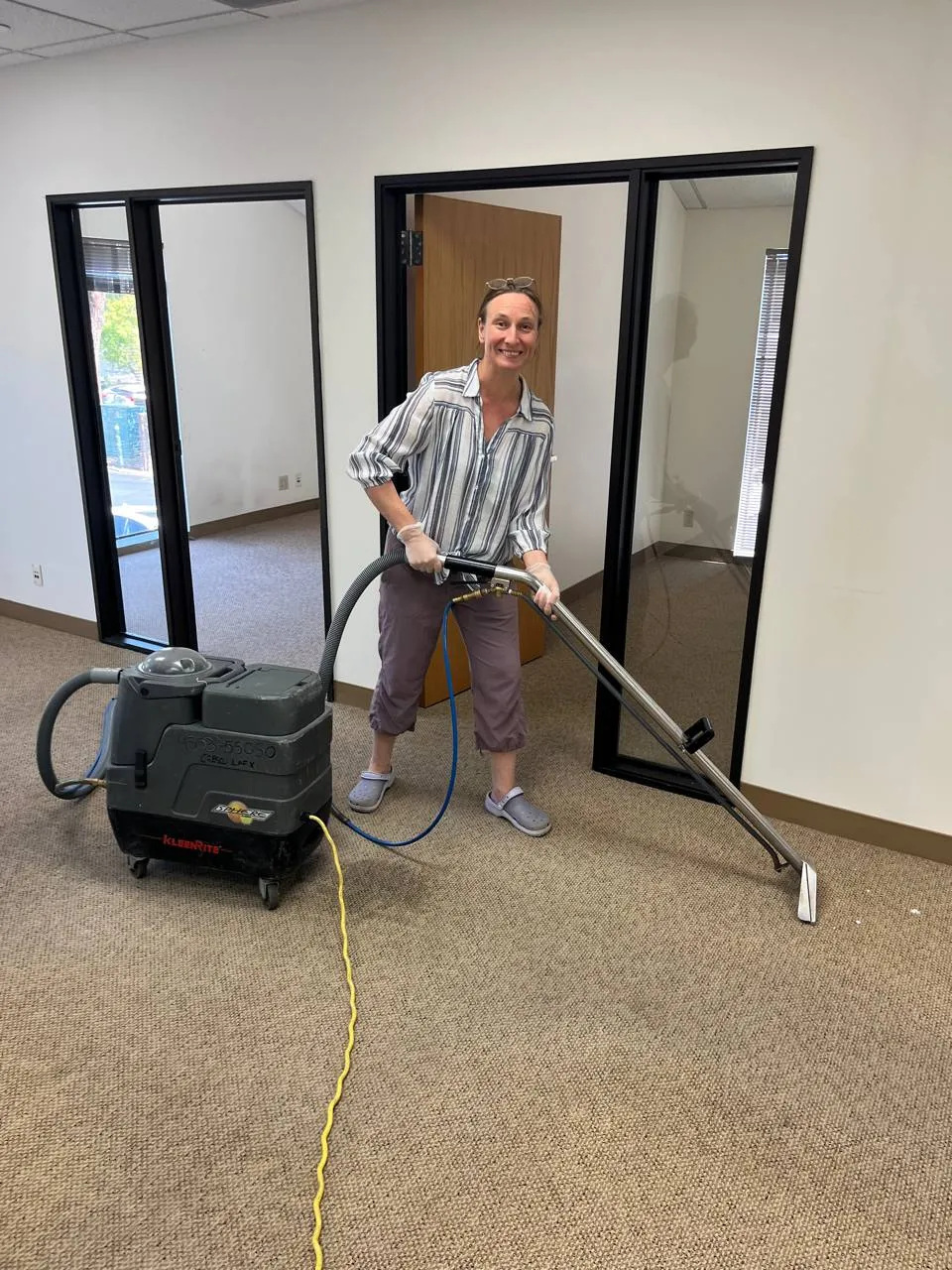 and cleaning, too.